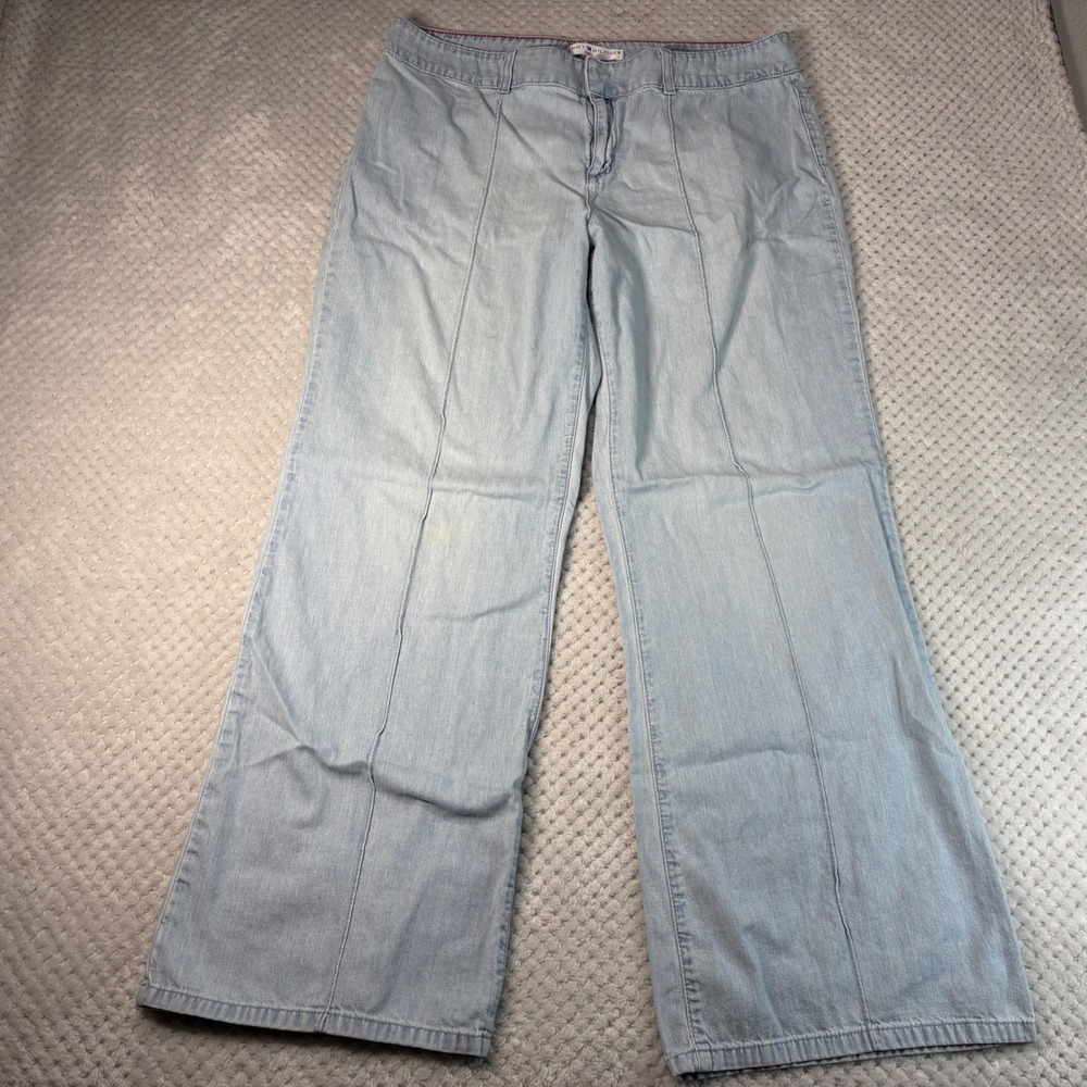 Vintage baggy wide leg Tommy Hilfiger jeans size 16 women's